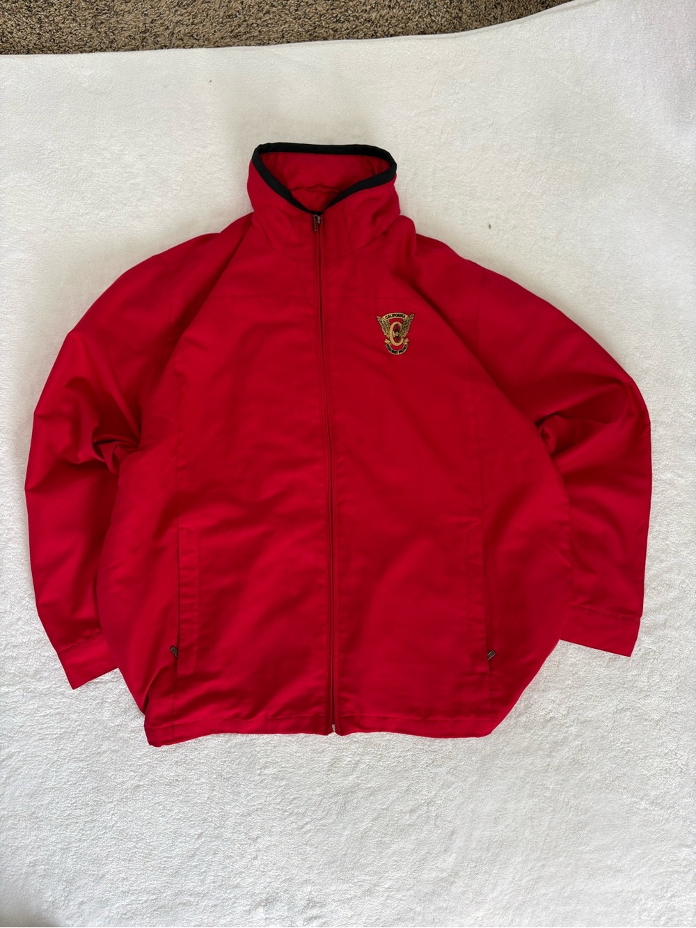 CHP Motor Unit Winged Wheel Jacket California Highway Patrol Port Authority XL